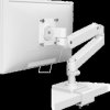 45-712-290 Ergotron LX Pro monitor arm, C-clamp, white