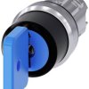 Siemens 3SU10504GL110AA0 3SU1050-4GL11-0AA0 Przełącznik kluczykowy 2 x 45 ° IP66, IP67, IP69/IP69K 1 szt.