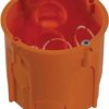 Puszka PK60 Lux głęboka z wkrętami pomarańczowa A.0001LDP /110szt./