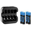 Hixon J816*4+Q022 cylindrical cell charger Li-ion AAA AA