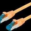 21991930 Patch cable Cat.6a S/FTP PIMF yellow 0.5m