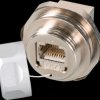 IP67DFKRJ45FLHS Metal adapter, M25, RJ45
