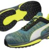 PUMA Charge Green Low 644520642000045 ESD Obuwie ochronne S1P Rozmiar buta (EU): 45 szary, zielony, żółty 1 par(a)