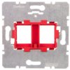 Berker R.1/R.3 Płytka Nośna Z Czerwonym Elem.Mocujacym Podwójna 454101
