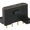 Gniazdo PCB 4 -pinowe raster: 5.08mm Gniazdo Proste Montaż na płytce drukowanej