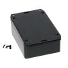 1591SSFLBK Hammond Multipurpose Black GPABS Enclosure Flanged Lid 110 x 82 x 44mm