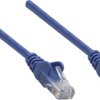 Kabel sieciowy Intellinet Cat6a S/FTP 100% miedzi Cat6a z certyfikatem LS0H RJ45/wtyczka RJ45 0,50 m, niebieski