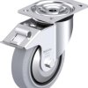Blickle 749361 L-POEV 160KAD-FI-SG-FA Rolka obrotowa z blachy stalowej Średnica koła: 160 mm Maksymalne obciążenie: 400