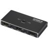 SpeaKa Professional SP-13724436 HDMI 2.0 Slim KVM 2x1 Switch 4K 60Hz USB 2.0 +IR