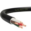 Przewód przyczepowy samochodowy YLYs 4x1 24V Elektrokabel /100m/