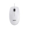 Mysz LOGITECH B100 USB OEM white optyczna przewodowa biała