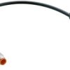 RST 3-RKWT/LED A 4-3-224/1 M złącze M12 męskie 3 stykowe proste + złącze M12 3 stykowe żeńskie kątowe z LED, przewód PUR 3x0,34m