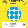 3375 Marking dots, Ø 18 mm, blue, permanent