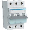 Wyłącznik nadprądowy S bezpiecznik 3-fazowy B32 (B 32A) 3-biegunowy 3P (230/400V AC) 3-modułowy Hager Quick Connect