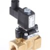 Zawór elektromagnetyczny 230 V AC Burkert 2-drogowy G 3/8 cala żeńskie 3/8cal NC