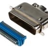 Złącze SCSI Męski 36-pinowe Montaż na kablu RS PRO