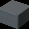 01121000 Aluminium housing, IP66, 140 x 140 x 91 mm