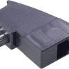 Adapter [1x złącze męskie TAE-F - 1x złącze żeńskie RJ11 6p4c] czarny Basetech