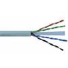 Przewód kat.6 U/UTP linka, wewnętrzny, szary, PVC 4x2x24AWG, 305m