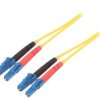 FIBRAIN-PATCH-071 Patch cord światłowodowy LC/UPC,z obu stron 1m żółty Gold