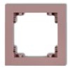 DECO Ramka uniwersalna z tworzywa DECO Pastel Matt lawendowy 42DR-1 KARLIK