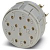 Contact insert for circular connector, 1601799