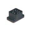 Hirschmann 932 478-100 GO 610 FA M Surface Mounted Connector 6 + PE Black