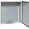 Obudowa metalowa 800x800x200 IP 65 IK10 RAL 7035 z płytą montażową stalową GEP-00183