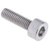 Śruba imbusowa M3 długość 10mm Nakrętka, gniazdo sześciokątne Stal nierdzewna RS PRO