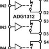 ± 15 V /12 V Quad SPST NC Switch