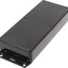 ABS enclosure, (L x W x H) 166 x 71 x 29 mm, black (RAL 9005), IP54, 1591HF2SBK