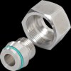 Screw-in adapter, 300 bar/30 MPa, M18, M26 for flow and temperature sensors, E40104