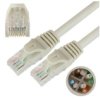 Patchcord UTP kat.6 kabel sieciowy LAN 2x RJ45 linka szary 1,5m NEKU
