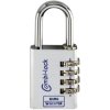 Burg Wächter 3651 The CASTLE GUARD Padlock 40mm Aluminium Combo Lock