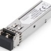 Transceiver, duplex LC, 1.25 Gbps, 550 m, SFP, multimode, black, DN-81000