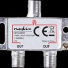 SSPL200ME CATV splitter, 5 - 1000 MHz, insertion loss: 4.2 dB, 2 outputs