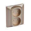 SISTENA LIFE Plakietka Titan do gniazda podwójne 2x2p 771432 LEGRAND