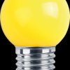 48248 LED decorative lamp G45 E27 1 W yellow IP44