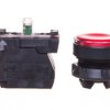 Przycisk sterowniczy 22mm czerwony z samopowrotem z podświetleniem 1Z 1R XB5AW34M5