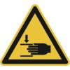 SafetyMarking 30.0372 Caution Sign Self-Adhesive ISO 7010 10piece 50mm