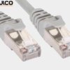 Patch cord FTP kat.5e CCA 1,0m szary 5P45