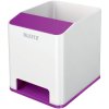 Leitz Sound Pen Holder WOW White & White & Purple