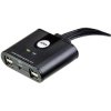 ATEN US424-AT 4 ports USB 2.0 changeover switch Black