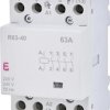 Stycznik modułowy 40A 4 styki rozwierne (3 mod. 4 bieg.) RD 40-04-24V AC/DC 002464025