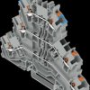 2202-3203 Three-tier feed-through terminal, dia. 0.25 - 2.5 mm, L/L/N