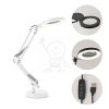 Lampa 15W LED z lupą powiększającą 5 x biała Kobi