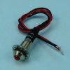 12V DC 5mm RED MET.KONTROLKA LED
