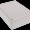 Industrial housing, 177 x 125 x 56 mm, IP65, light gray
