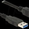85067 Cable USB 3.0 Type-A male > USB 3.0 Type-B male 1.5 m black