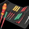 05006608001 Schraubendrehersatz, Wechselklingen, Kraftform Kompakt VDE, 16-t